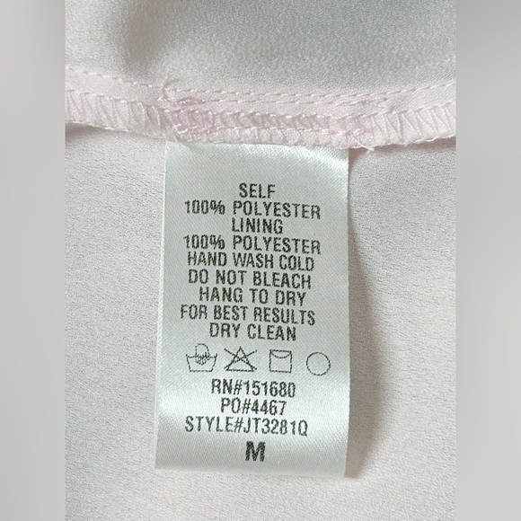 Storia 3D Butterfly Kiss Baby Doll Mesh Sheer Top Pink Rainbow Women's Size M - Picture 11 of 12